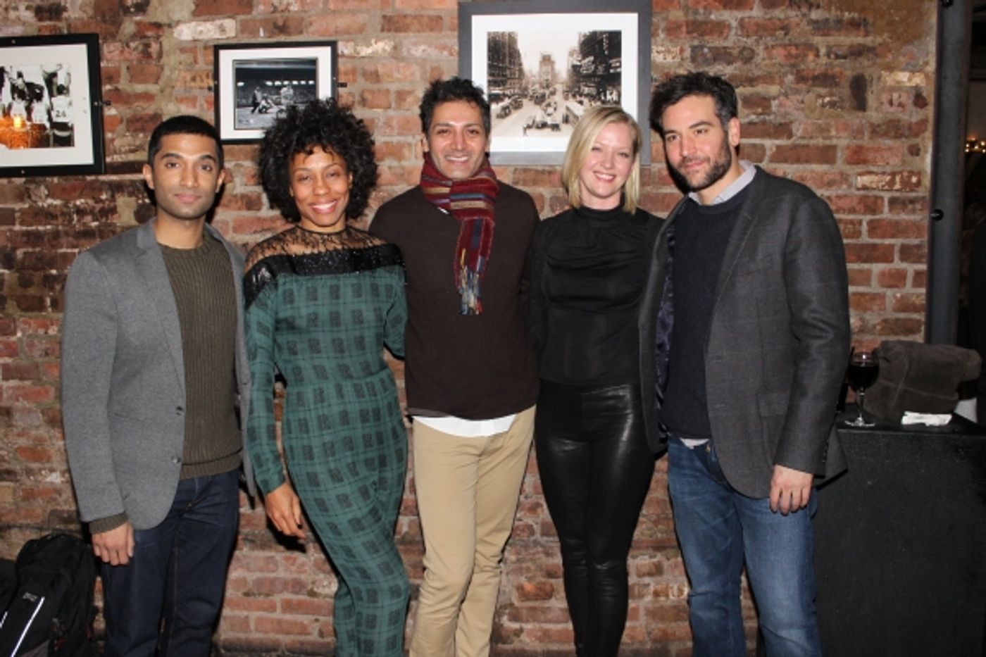 Photo Coverage: Justin Kirk and Cast of THE INVISIBLE HAND Celebrate Opening Night  Image