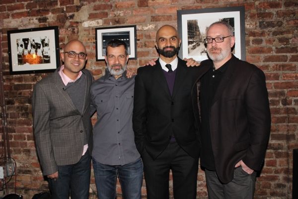 Ayad Ahktar, Dariush Kashani, Usman Ally and Ken Rus Schmoll Photo