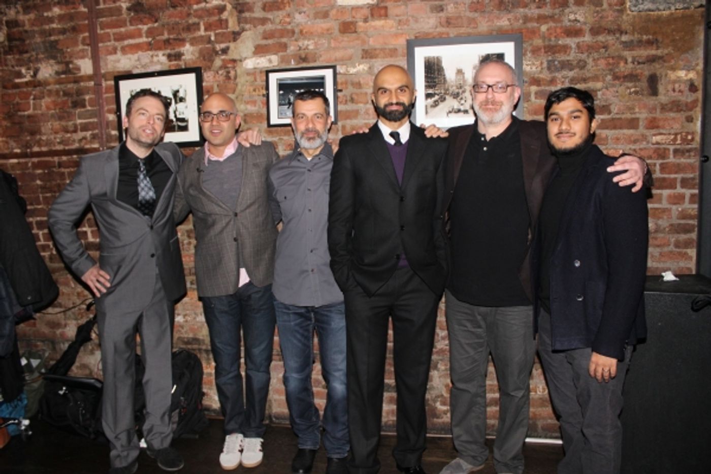 Photo Coverage: Justin Kirk and Cast of THE INVISIBLE HAND Celebrate Opening Night  Image