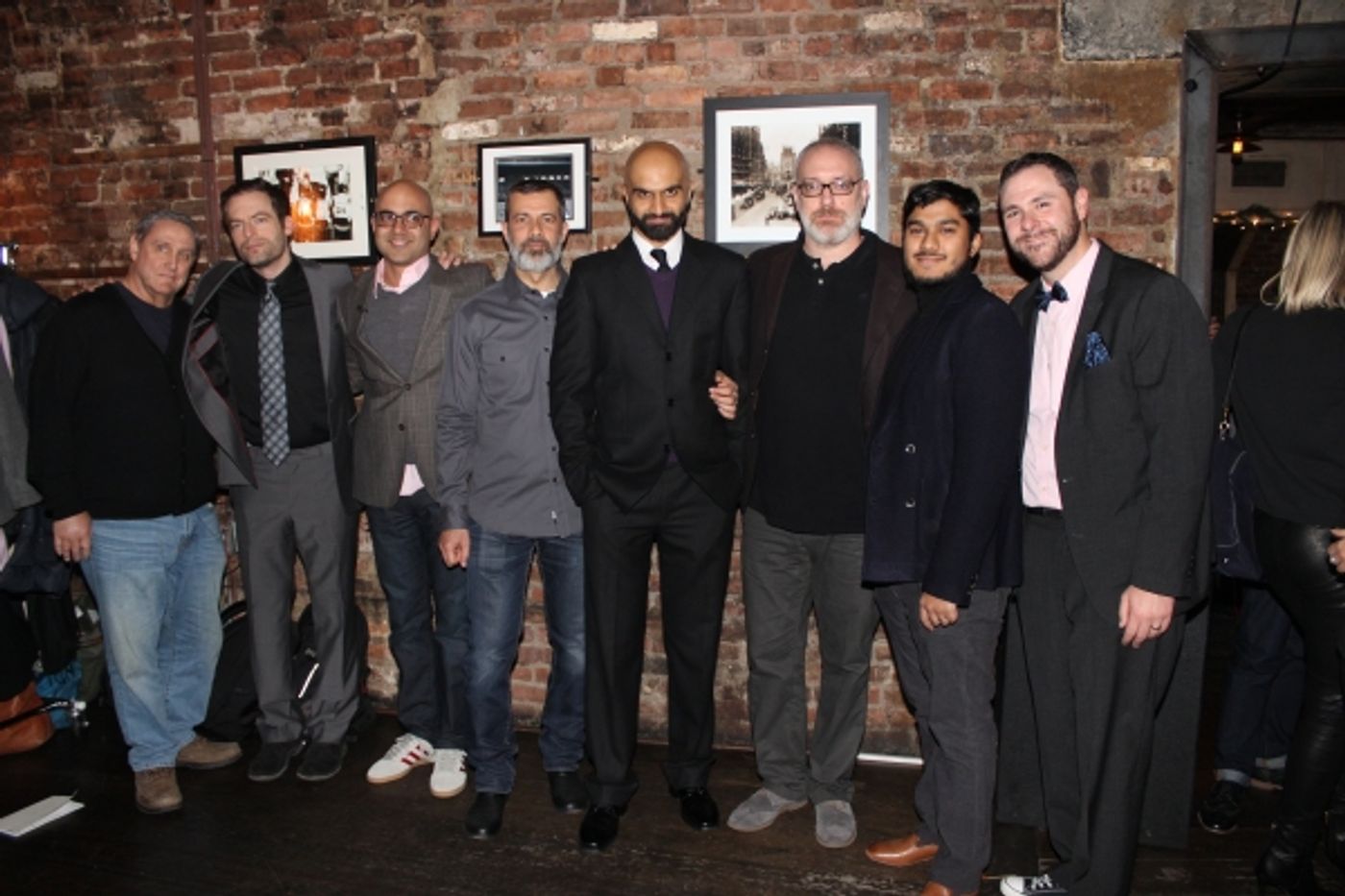 Photo Coverage: Justin Kirk and Cast of THE INVISIBLE HAND Celebrate Opening Night  Image