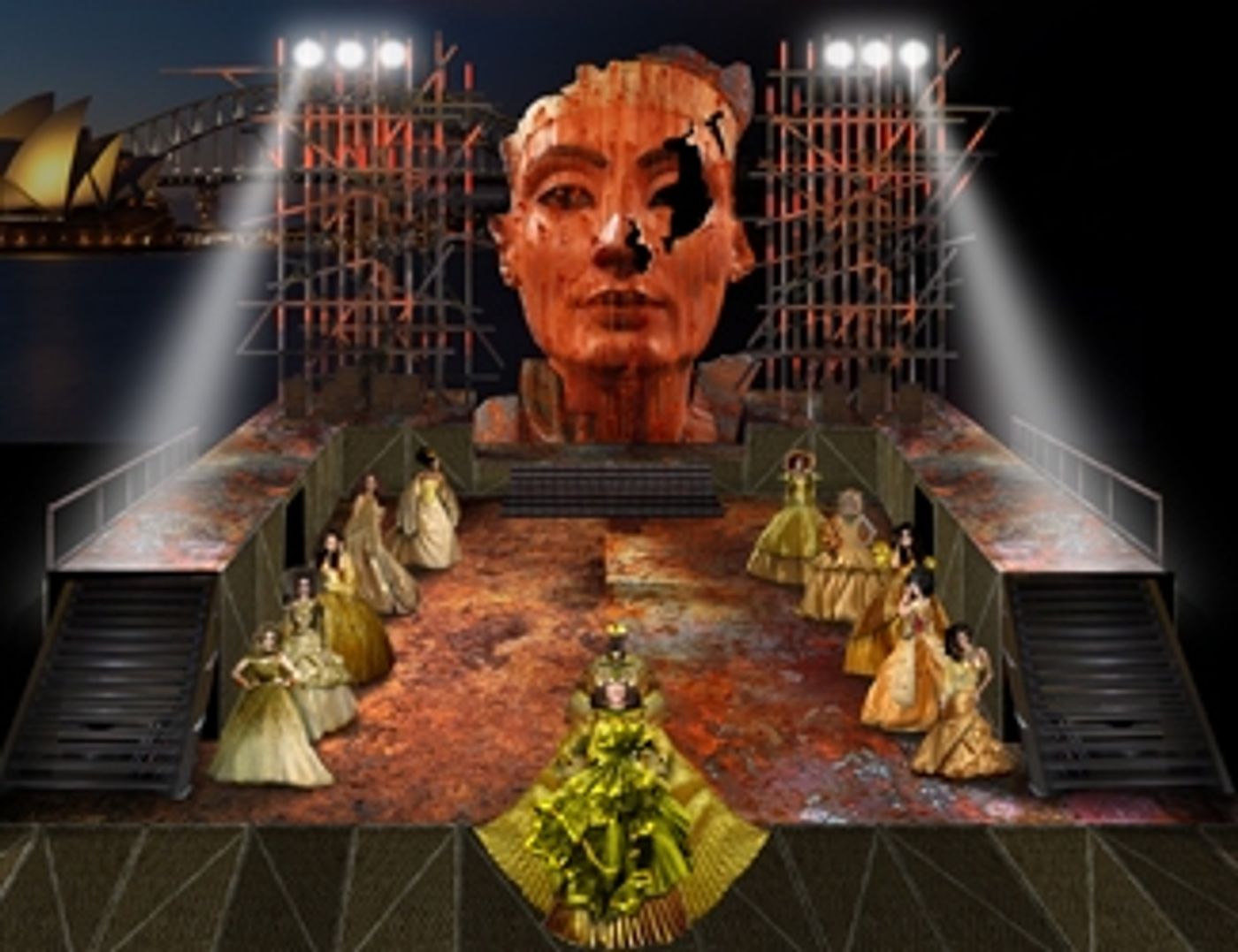 Photo Flash: Sneak Peek at HANDA OPERA ON SYDNEY HARBOUR: AIDA Photo Flash: Sneak Peek at HANDA OPERA ON SYDNEY HARBOUR: AIDA Image