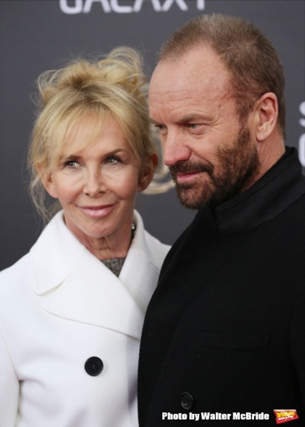 Trudie Styler and Sting  Photo