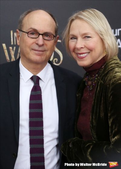 James Lapine and wife Sarah Kernochan  Photo