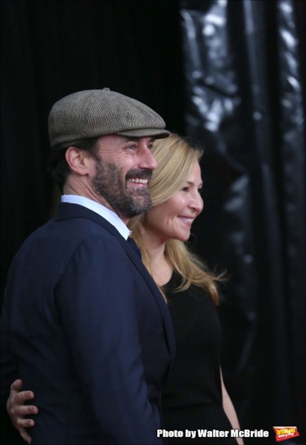 Jon Hamm and Jennifer Westfeldt  Photo