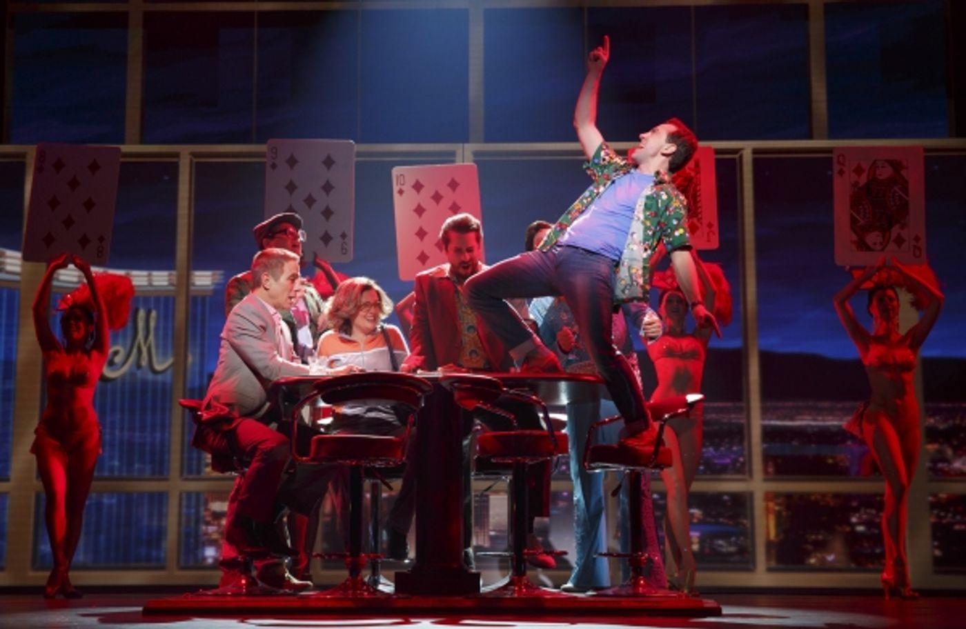 Photo Flash: First Look at Tony Danza, Rob McClure & More in HONEYMOON IN VEGAS on Broadway!  Image