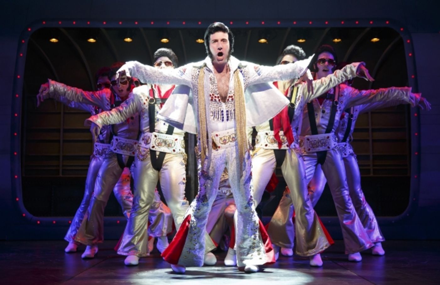 Photo Flash: First Look at Tony Danza, Rob McClure & More in HONEYMOON IN VEGAS on Broadway!  Image