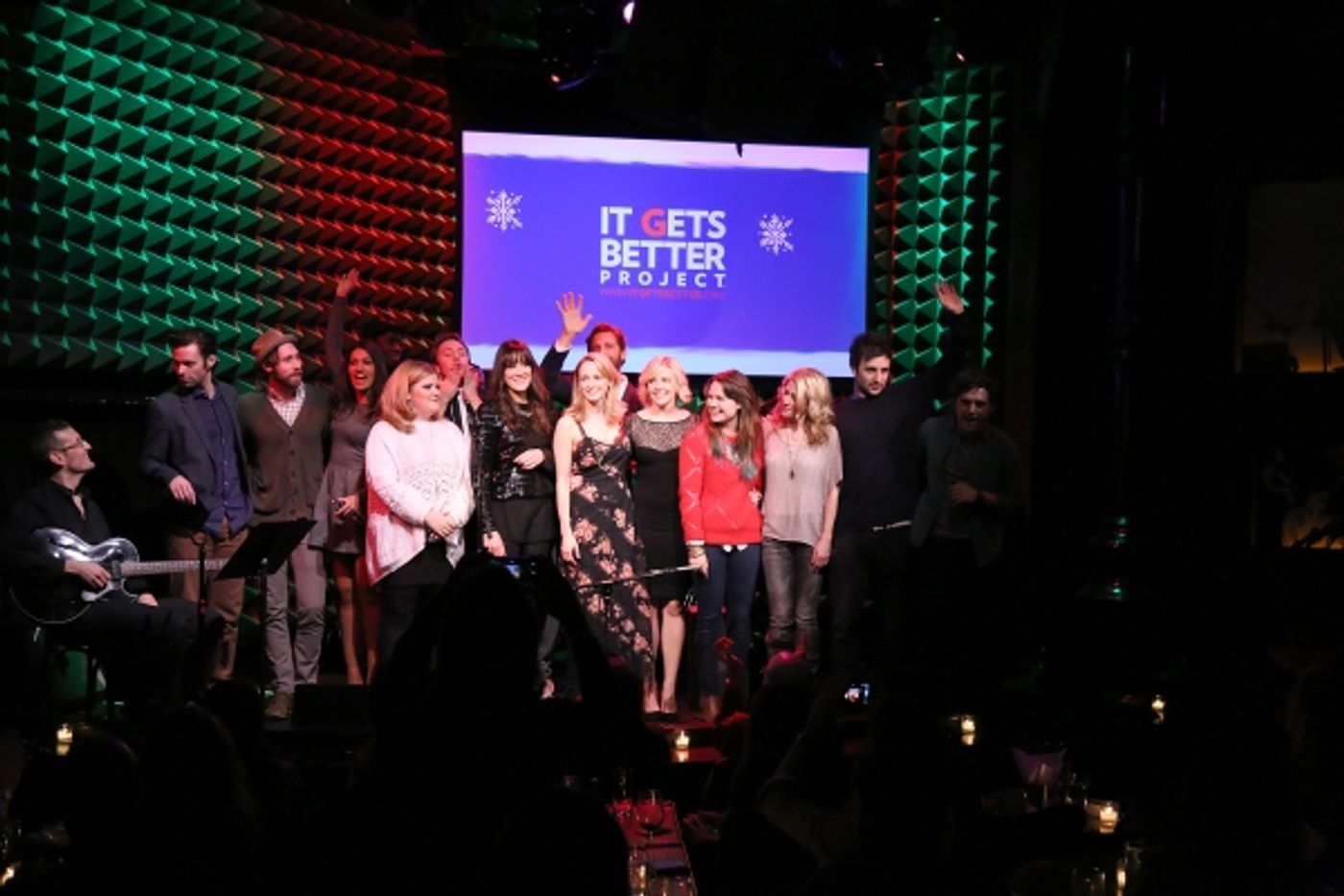 Photo Flash: Miss J Alexander, Emily Padgett, Andy Mientus and More Support IT GETS BETTER at Joe's Pub  Image