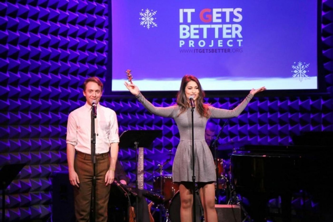 Photo Flash: Miss J Alexander, Emily Padgett, Andy Mientus and More Support IT GETS BETTER at Joe's Pub  Image