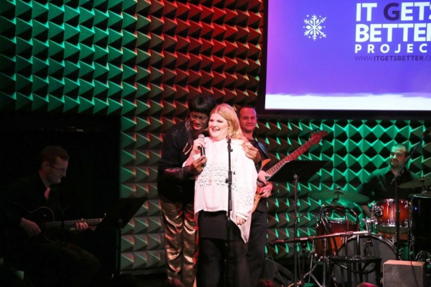 Photo Flash: Miss J Alexander, Emily Padgett, Andy Mientus and More Support IT GETS BETTER at Joe's Pub  Image