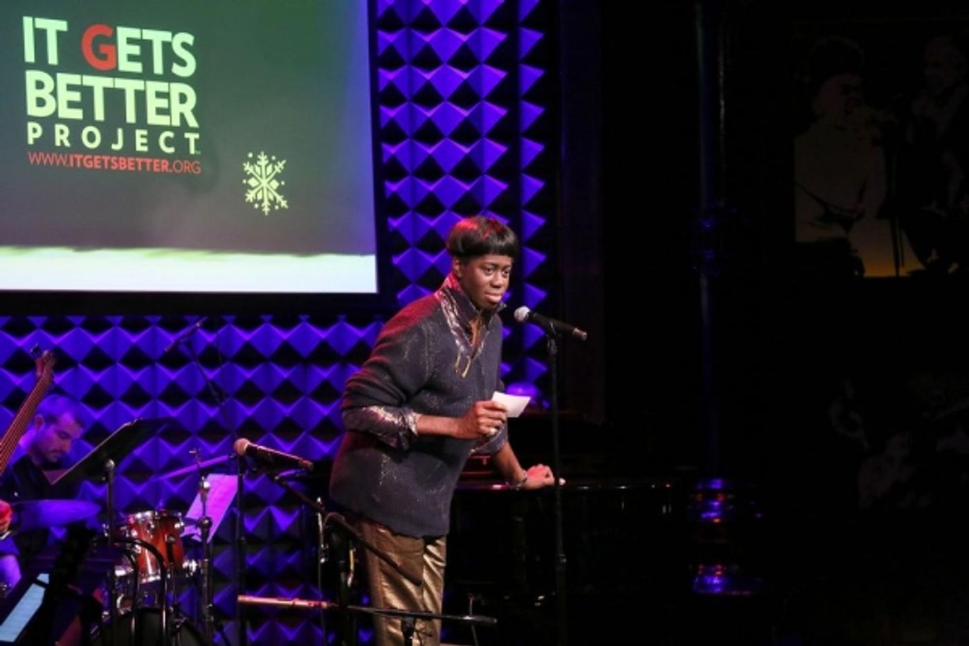 Photo Flash: Miss J Alexander, Emily Padgett, Andy Mientus and More Support IT GETS BETTER at Joe's Pub  Image