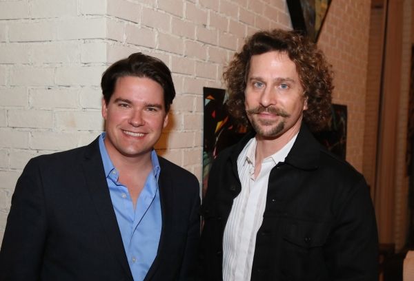Sean J. Miller and Robert Wilson Photo