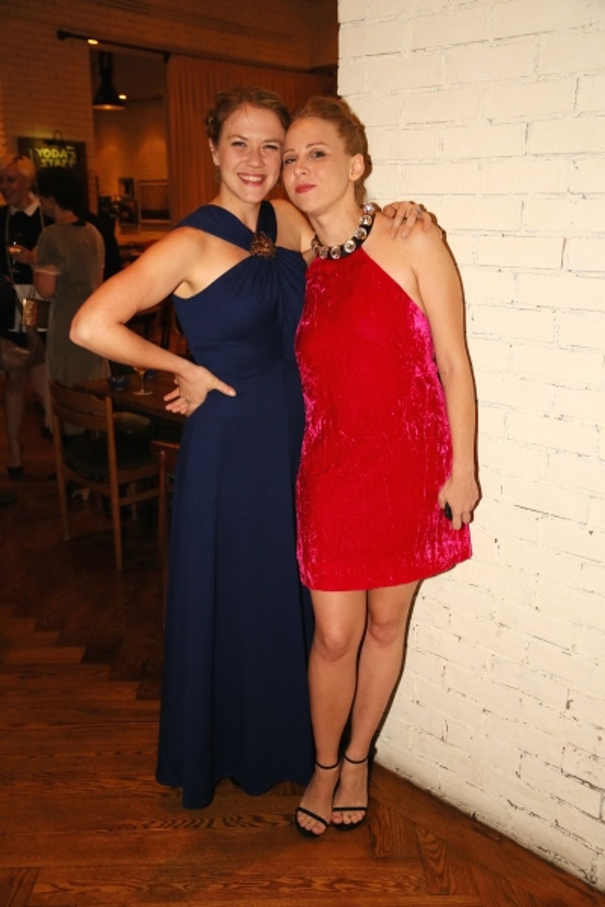 Sarah Haught and cast member Sarah Shaefer at 