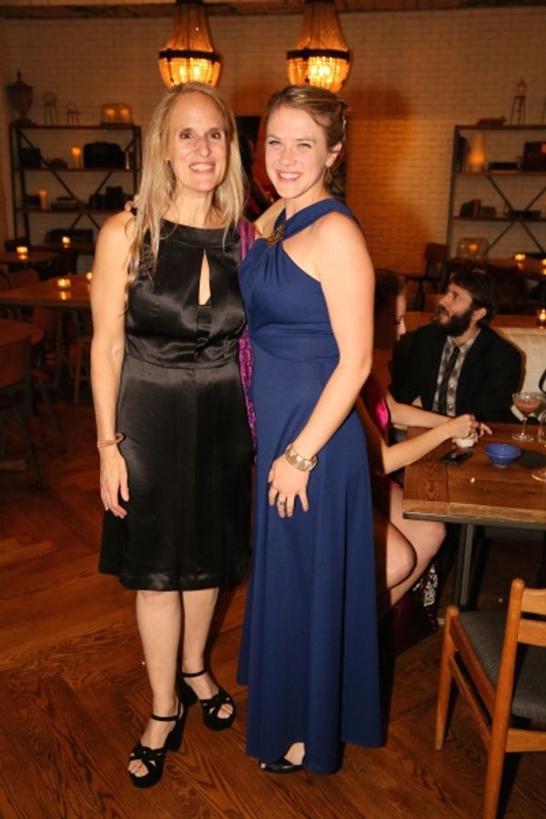 Cast member Wendy vanden Heuvel and Sarah Haught Photo