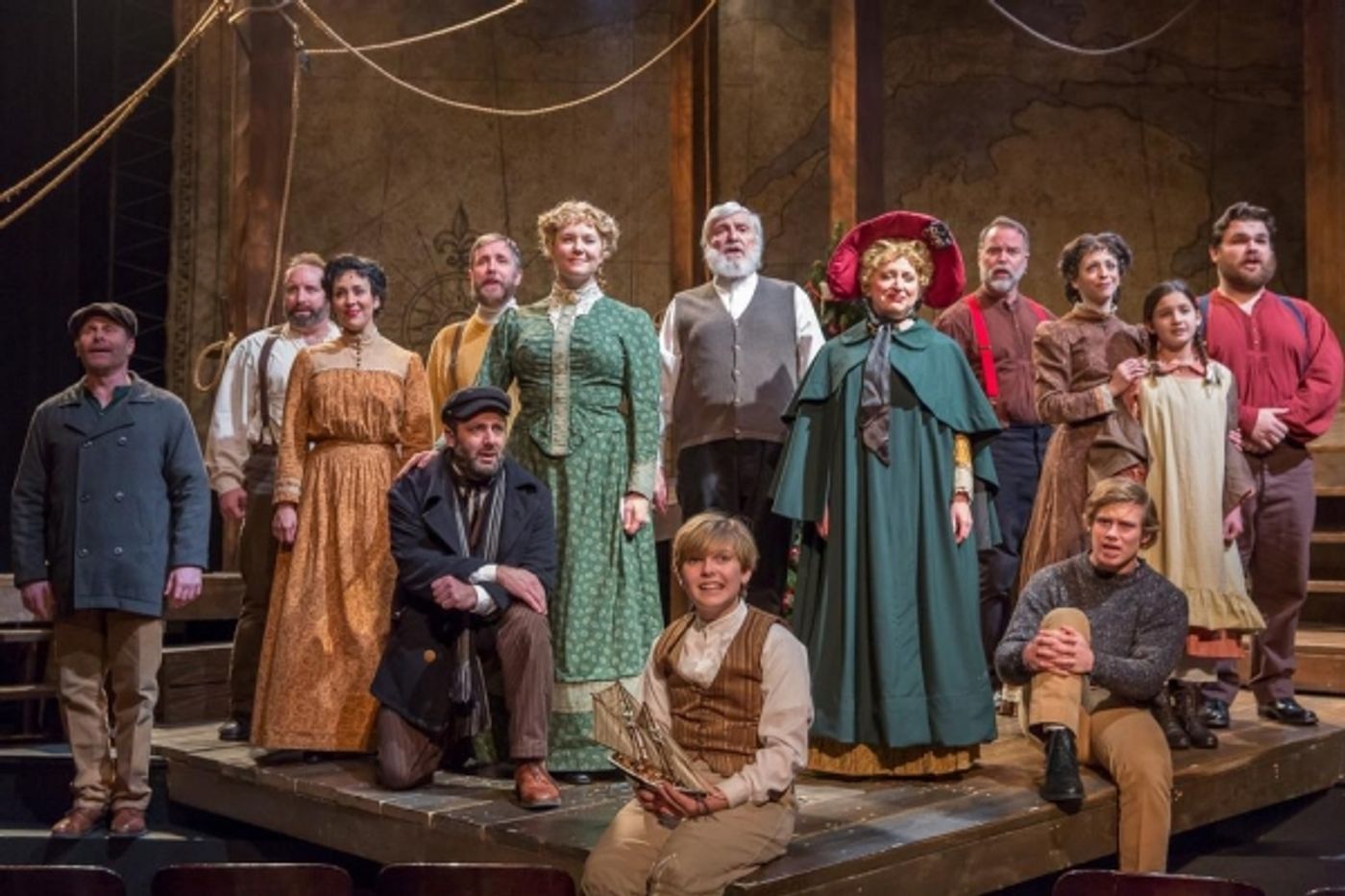 Photo Flash: First Look at Mercury Theatre's THE CHRISTMAS SCHOONER  Image