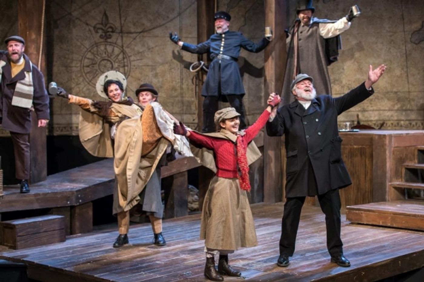 Photo Flash: First Look at Mercury Theatre's THE CHRISTMAS SCHOONER  Image