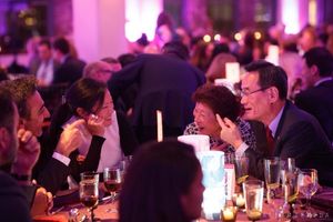 The mood was celebratory as guests anticipated the featured musical performance. Pict Photo