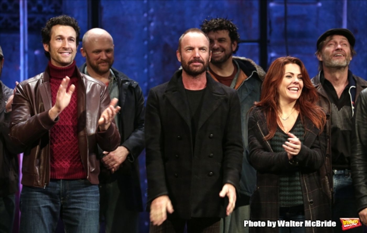 Photo Coverage: Sting Joins the Company of His New Broadway Musical- THE LAST SHIP!  Image