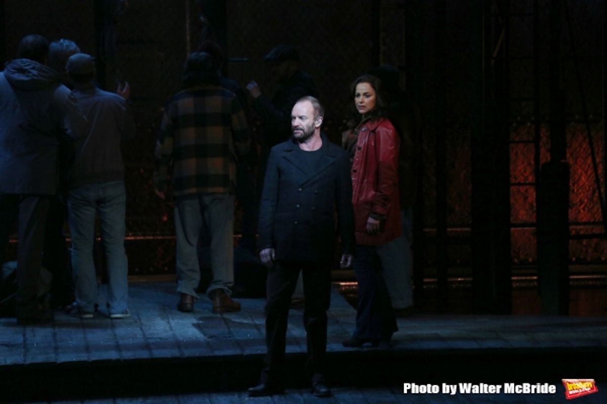 Sting and Rachel Tucker at 