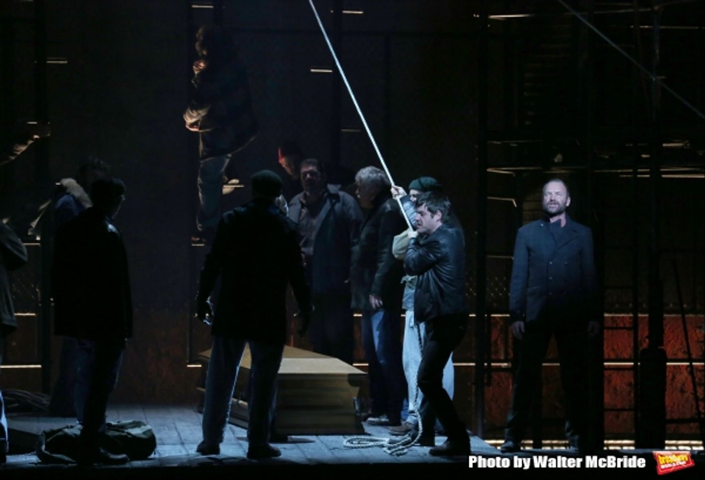 Photo Coverage: Sting Joins the Company of His New Broadway Musical- THE LAST SHIP!  Image