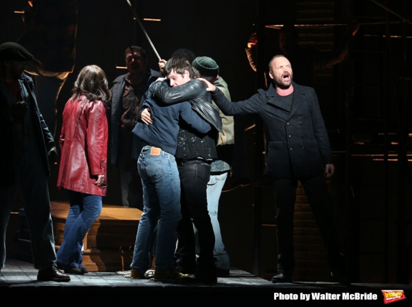 Photo Coverage: Sting Joins the Company of His New Broadway Musical- THE LAST SHIP!  Image