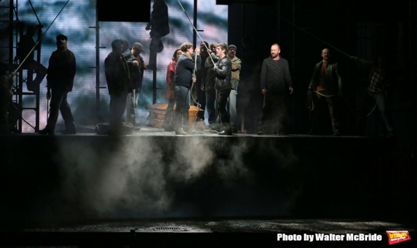 Photo Coverage: Sting Joins the Company of His New Broadway Musical- THE LAST SHIP!  Image