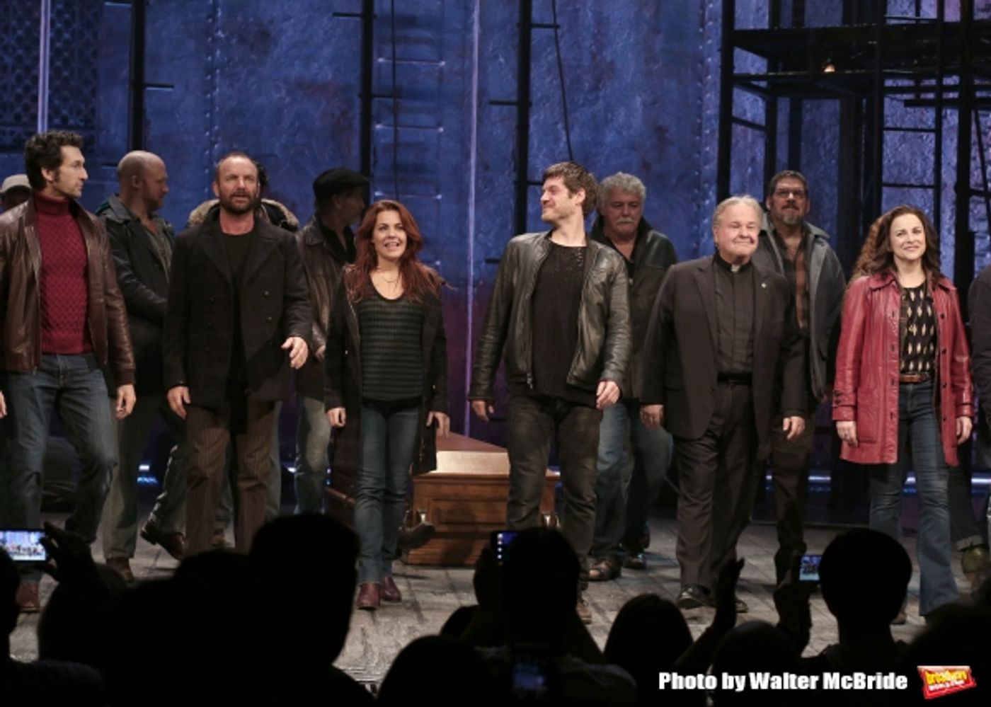 Photo Coverage: Sting Joins the Company of His New Broadway Musical- THE LAST SHIP!  Image