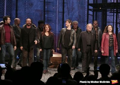 Sting with Aaron Lazar, Rachel Tucker, Michael Esper, Fred Applegate, Sally Ann Tripl Photo