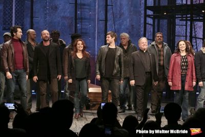 Sting with Aaron Lazar, Rachel Tucker, Michael Esper, Fred Applegate, Sally Ann Tripl Photo