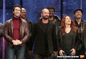 Sting with Aaron Lazar, Rachel Tucker and the cast Photo