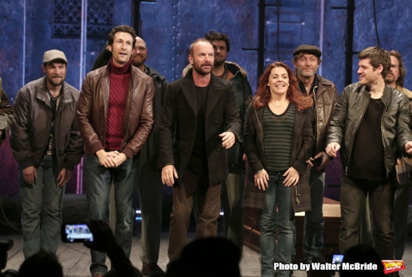 Photo Coverage: Sting Joins the Company of His New Broadway Musical- THE LAST SHIP!  Image