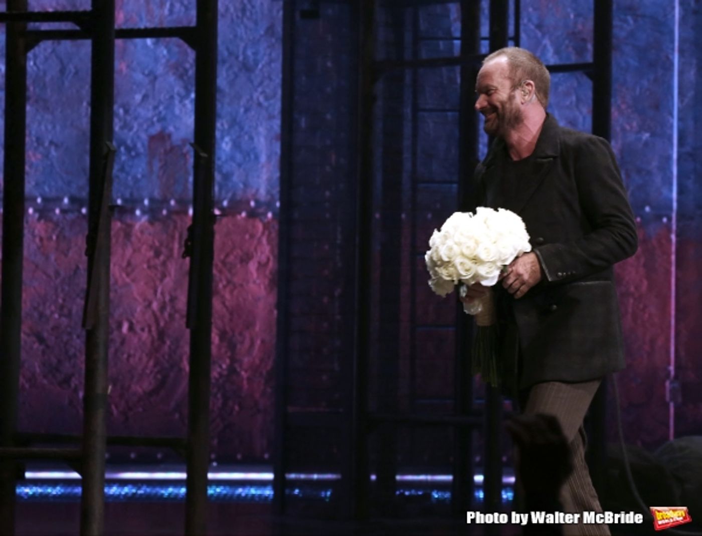 Photo Coverage: Sting Joins the Company of His New Broadway Musical- THE LAST SHIP!  Image