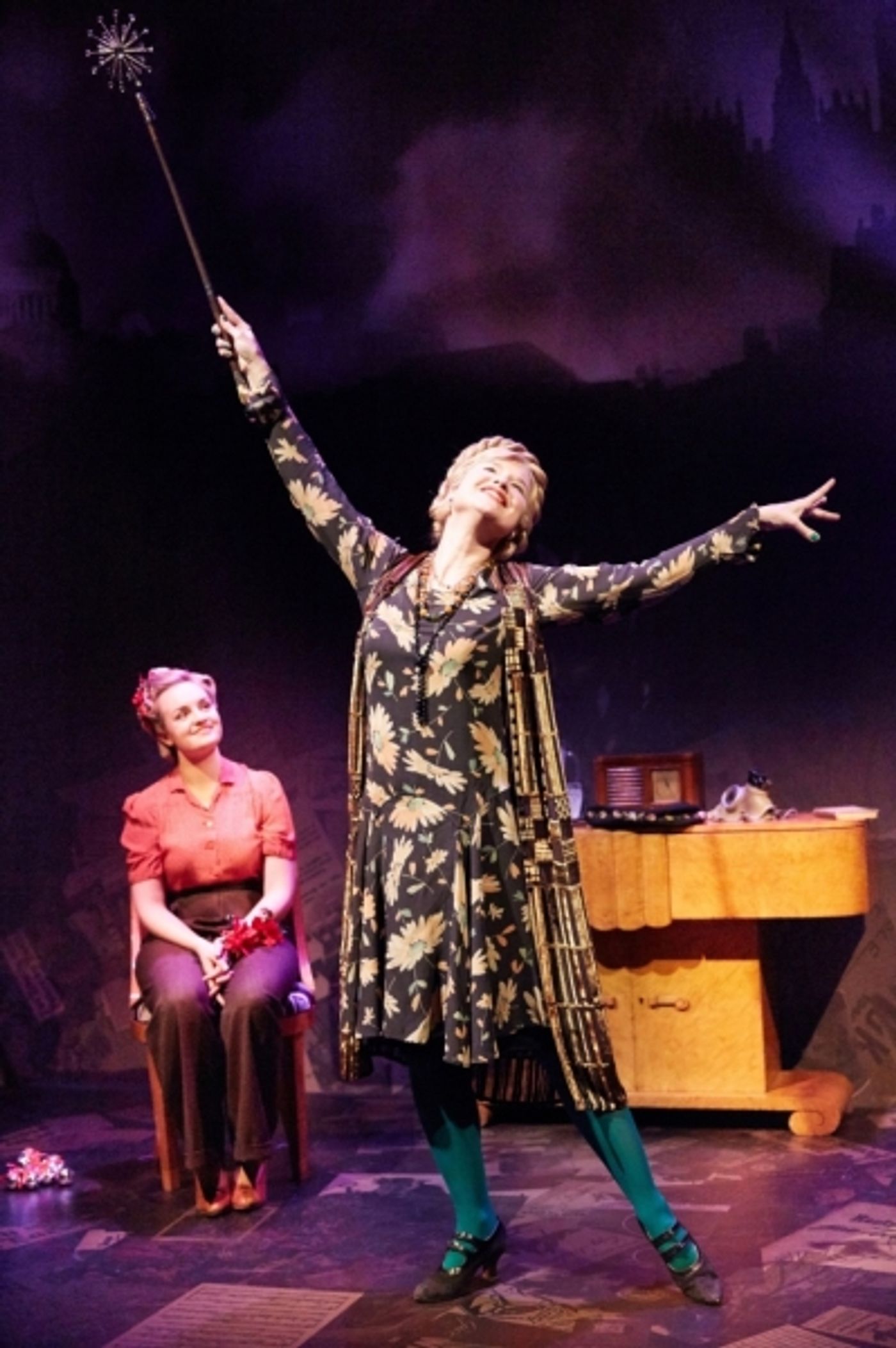 Photo Coverage: Van Randwyck and Wakefield In NOEL COWARD'S CHRISTMAS SPIRITS Photo Coverage: Van Randwyck and Wakefield In NOEL COWARD'S CHRISTMAS SPIRITS Image