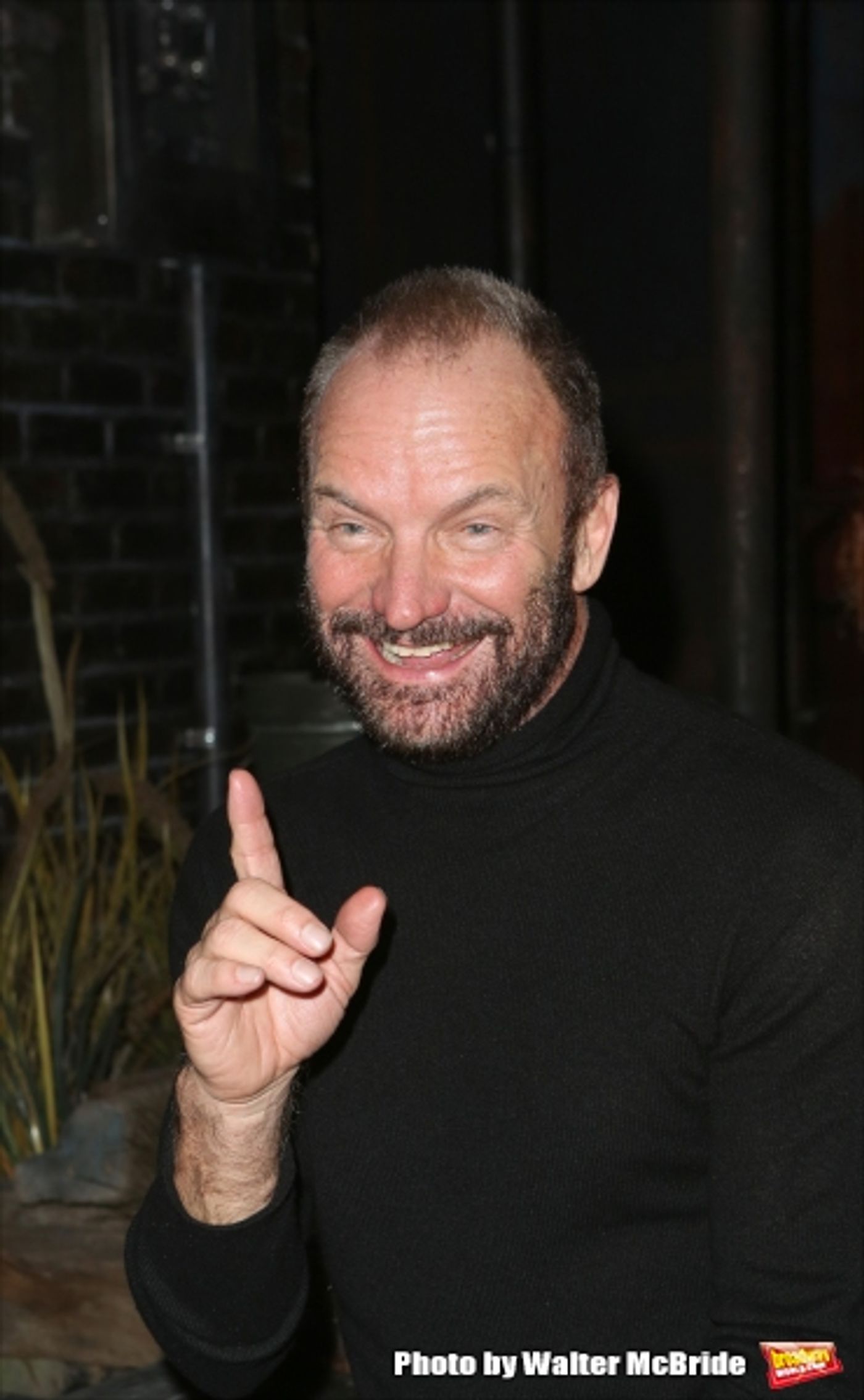 Photo Coverage: Sting Celebrates Opening Night in THE LAST SHIP! Image