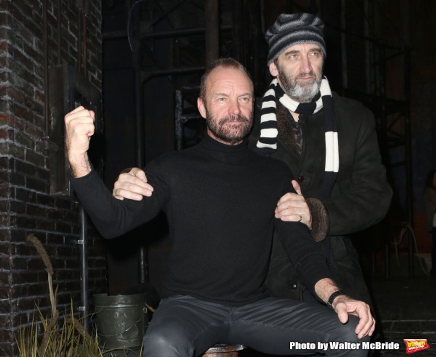 Photo Coverage: Sting Celebrates Opening Night in THE LAST SHIP! Image