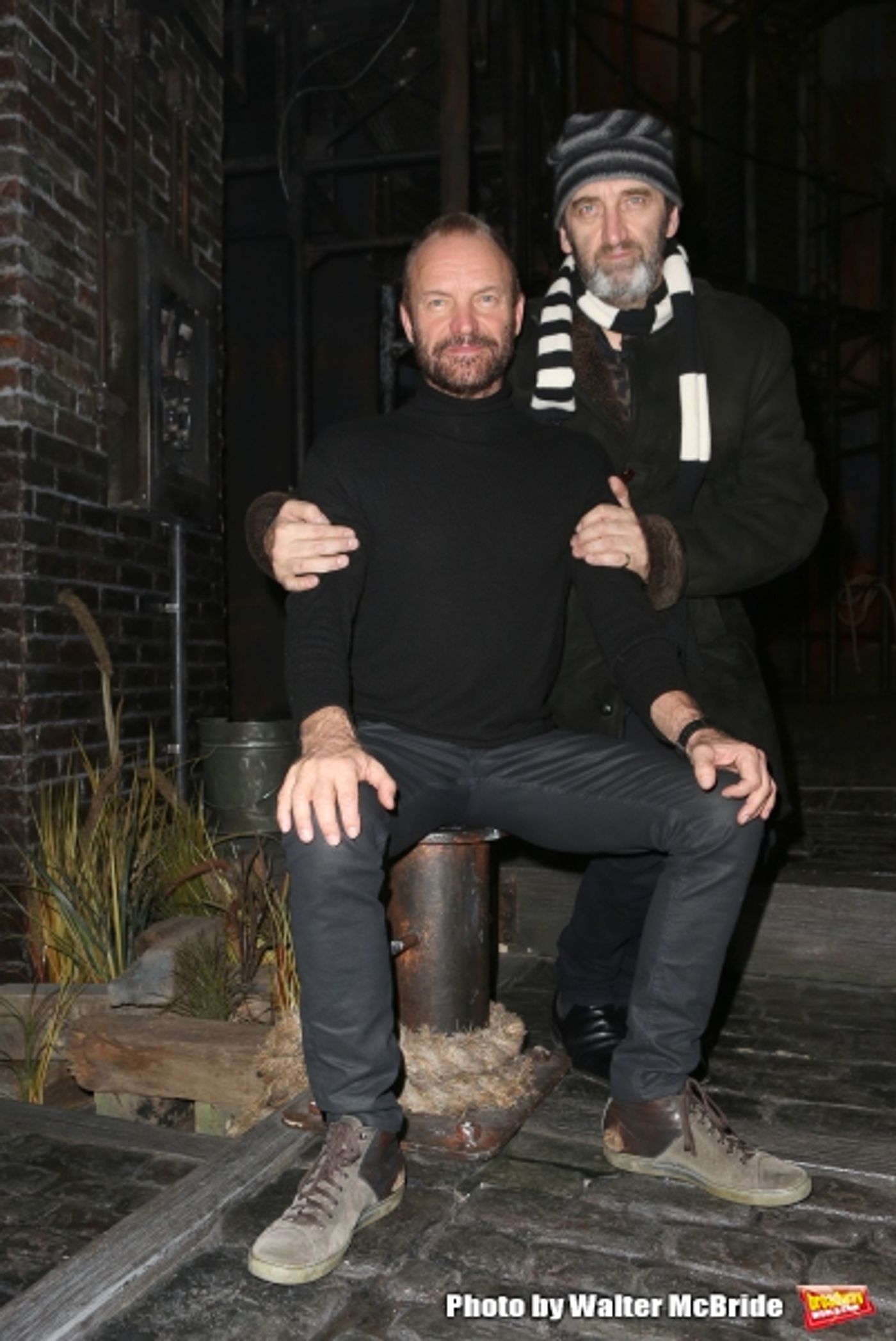 Photo Coverage: Sting Celebrates Opening Night in THE LAST SHIP! Image