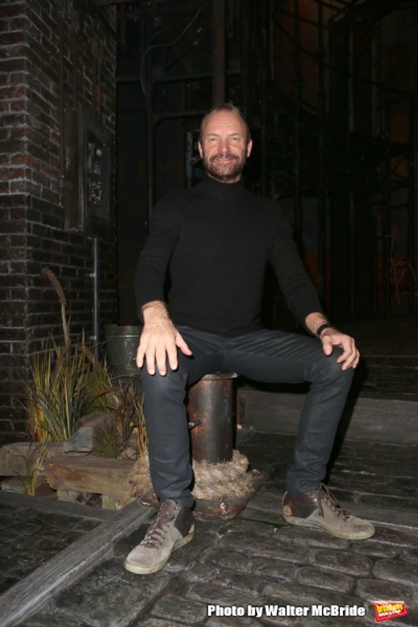 Photo Coverage: Sting Celebrates Opening Night in THE LAST SHIP! Image
