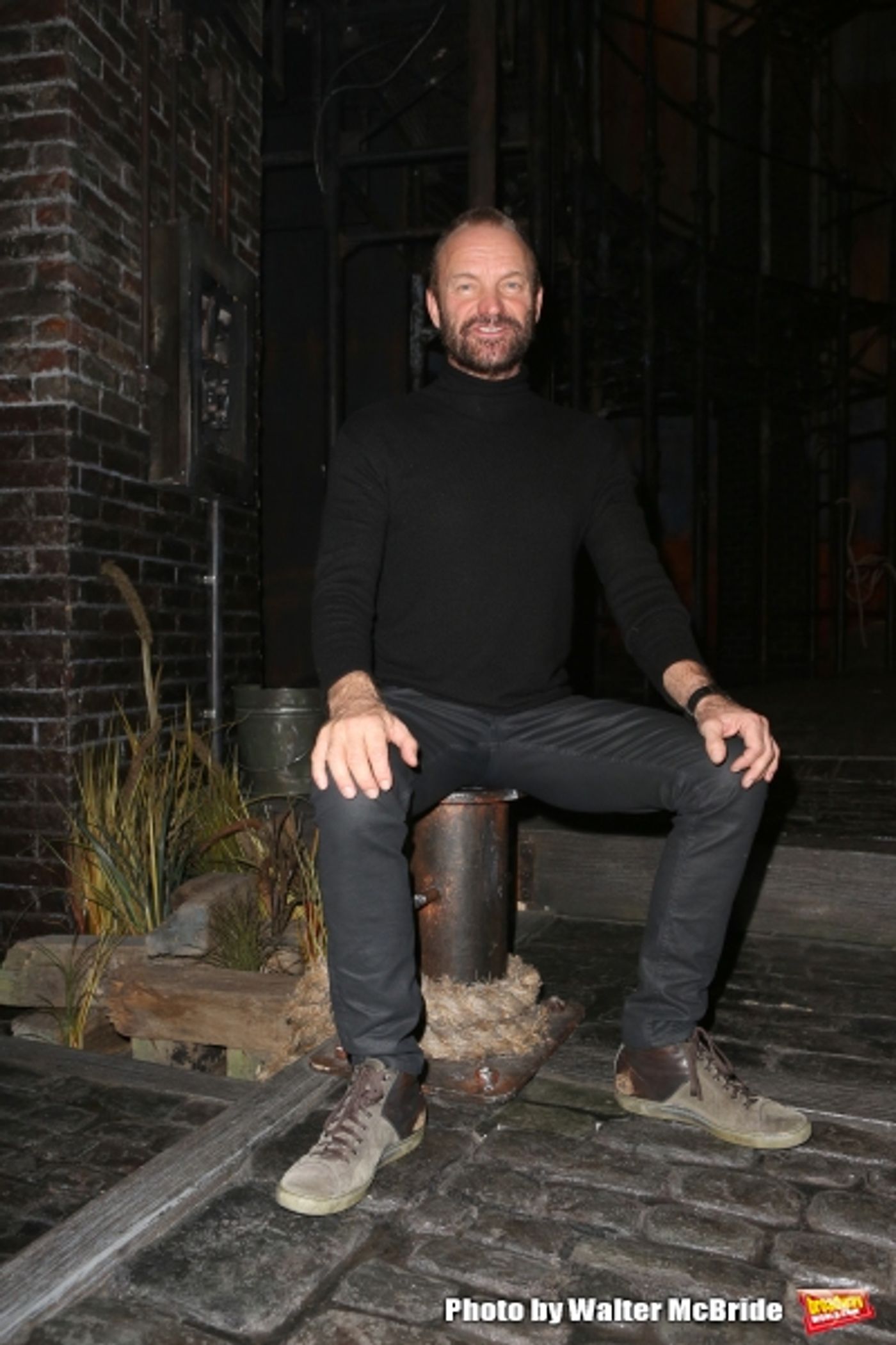 Photo Coverage: Sting Celebrates Opening Night in THE LAST SHIP! Image