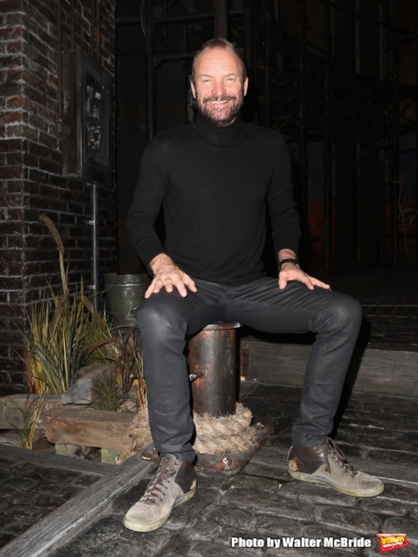 Photo Coverage: Sting Celebrates Opening Night in THE LAST SHIP! Image