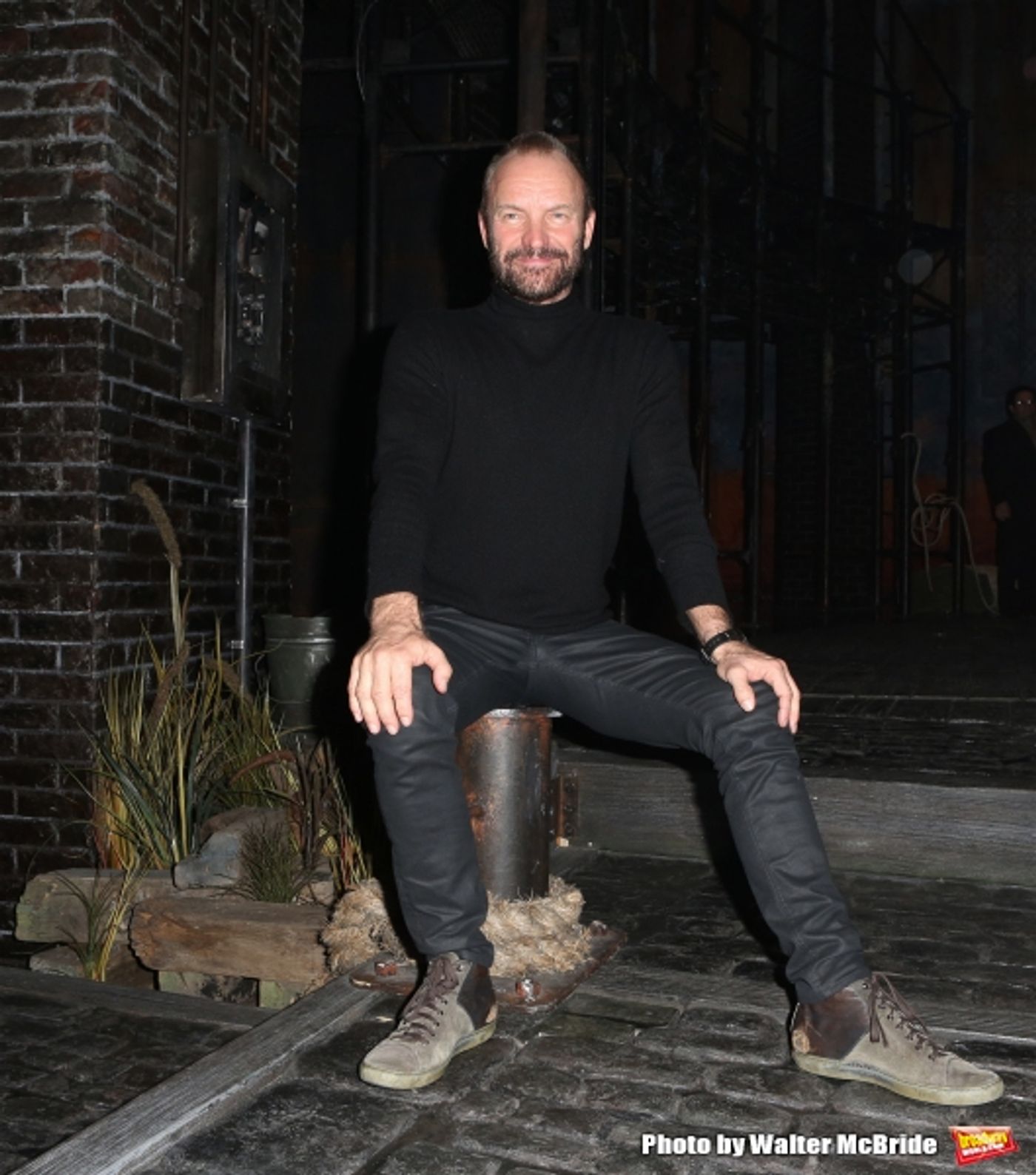 Photo Coverage: Sting Celebrates Opening Night in THE LAST SHIP! Image