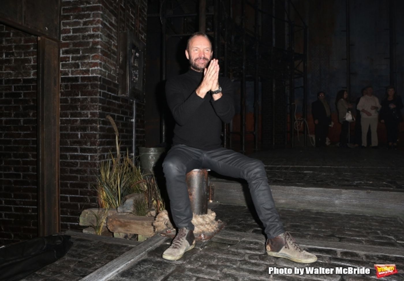 Photo Coverage: Sting Celebrates Opening Night in THE LAST SHIP! Image