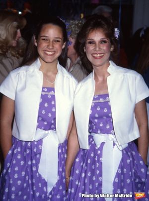 Mary Ann Mobley and daughter Clancy on September 16, 1981 in Los Angeles, California Photo