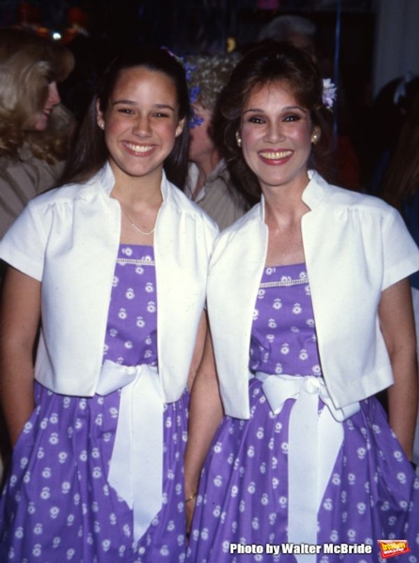 Mary Ann Mobley and daughter Clancy on September 16, 1981 in Los Angeles, California Photo