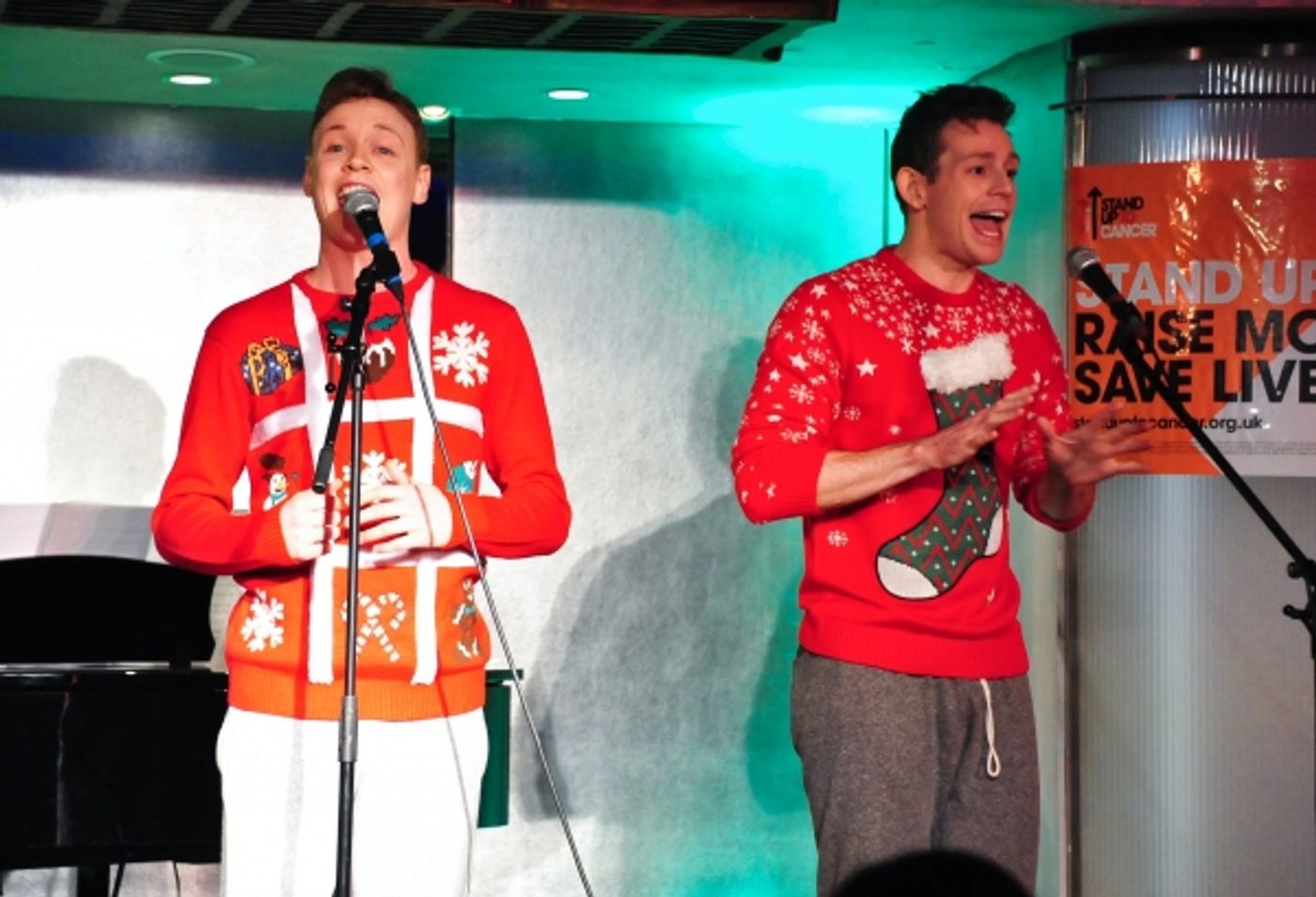 Photo Coverage: Verkaik, Noblezada, Schoenmaker and More In A MERRY CHRISTMAS CABARET!  Image