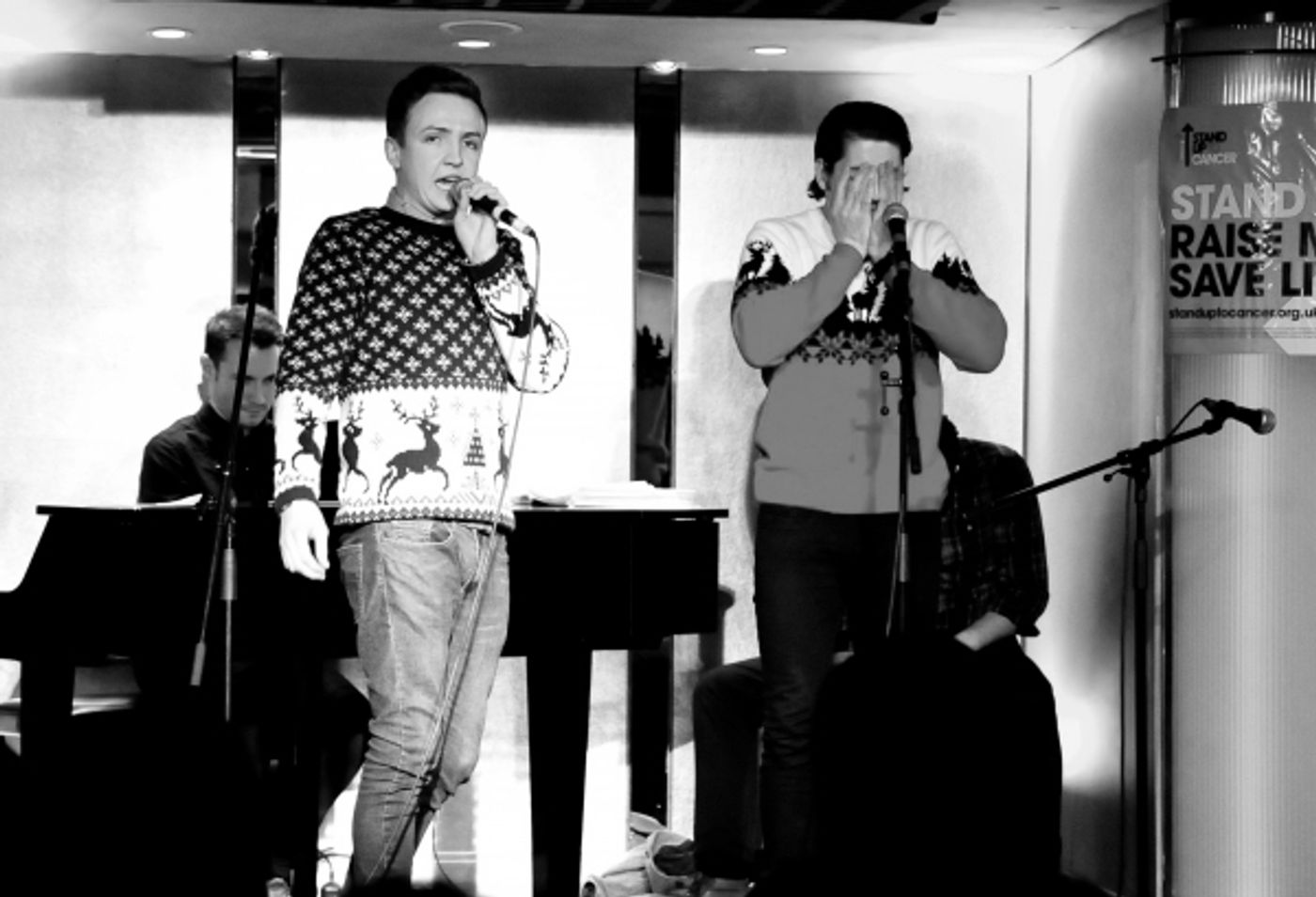 Photo Coverage: Verkaik, Noblezada, Schoenmaker and More In A MERRY CHRISTMAS CABARET!  Image