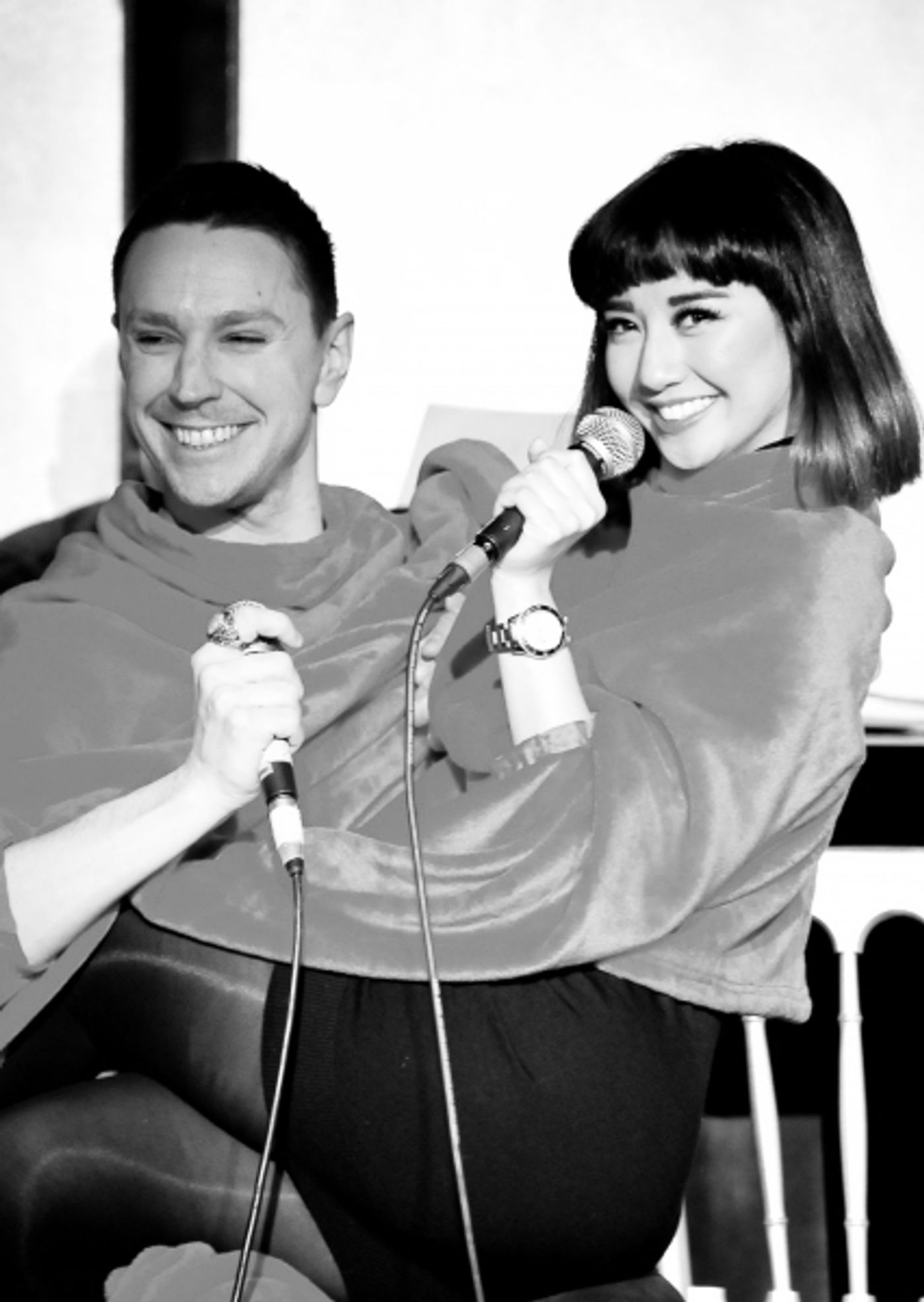 Photo Coverage: Verkaik, Noblezada, Schoenmaker and More In A MERRY CHRISTMAS CABARET!  Image