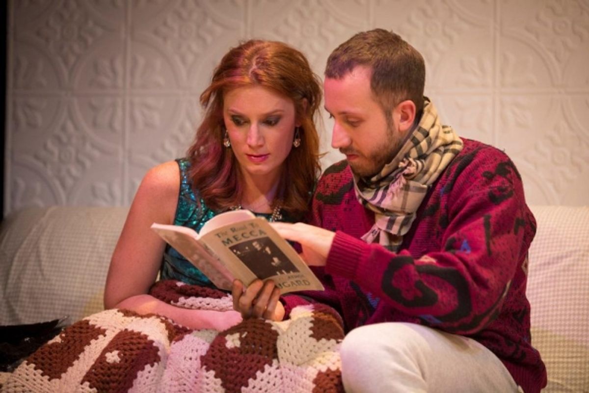 Elizabeth Antonucci and Anthony Venturini in A Couple of Nobodies by Steven Peterson at 