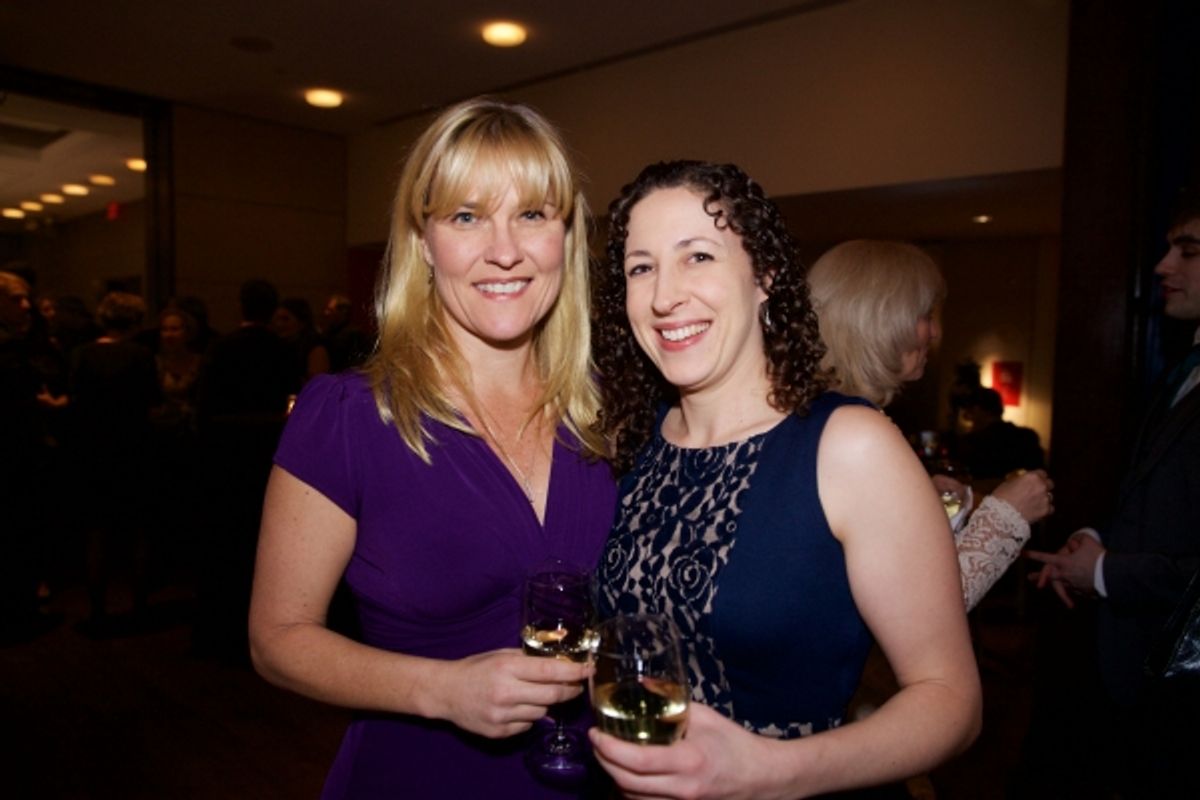 Kelly McAndrew, Erin Albrecht at 