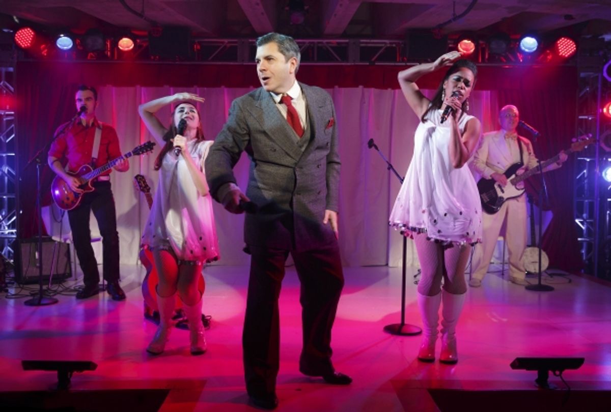 James Barry, Talene Monahon. Damian Baldet, Erica Dorfler, Larry Tobias at 