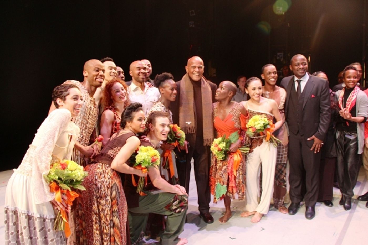 Photo Flash: Harry Belafonte, Laverne Cox and More Attend Alvin Ailey's ODETTA Premiere Photo Flash: Harry Belafonte, Laverne Cox and More Attend Alvin Ailey's ODETTA Premiere Image