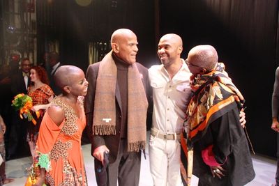 Hope Boykin, Harry Belafonte, Matthew Rushing and Judith Jamison Photo